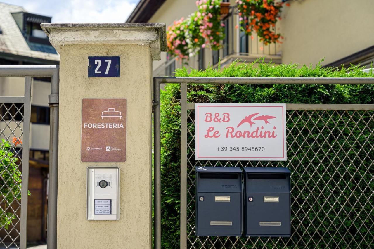 Le Rondini Hotel Tirano Bagian luar foto